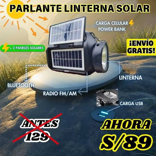 Parlante Linterna Solar™